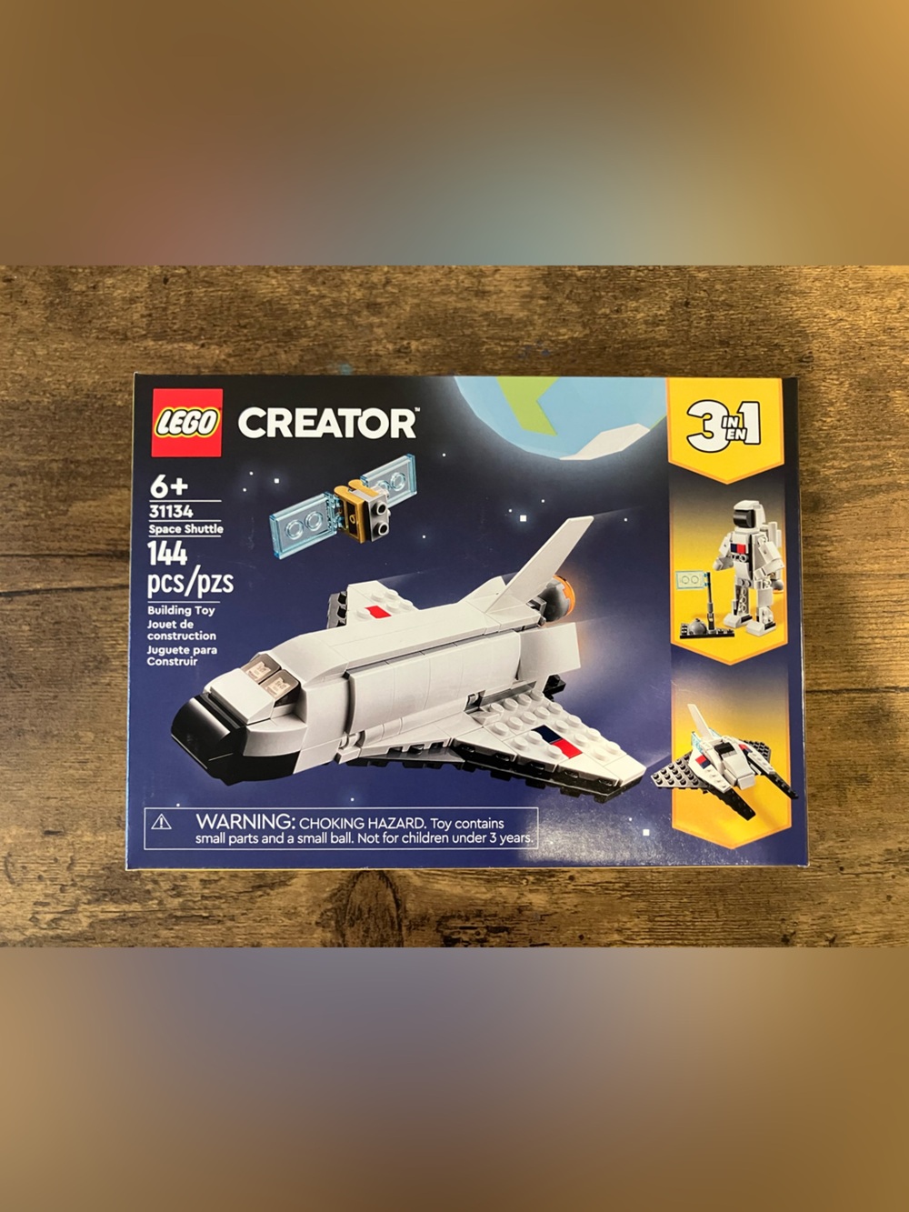 Lego creator 144 pc space set